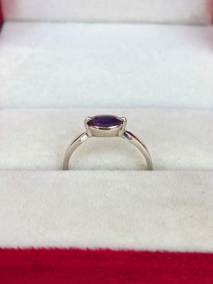 Amethyst Marquise Ring