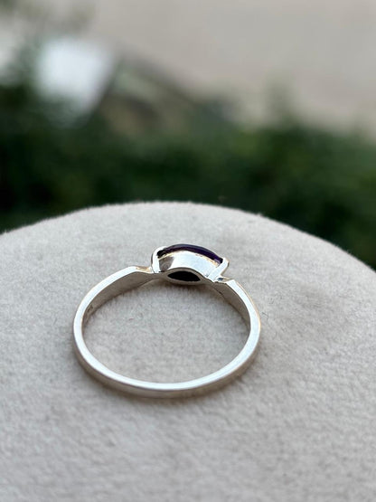 Amethyst Marquise Ring